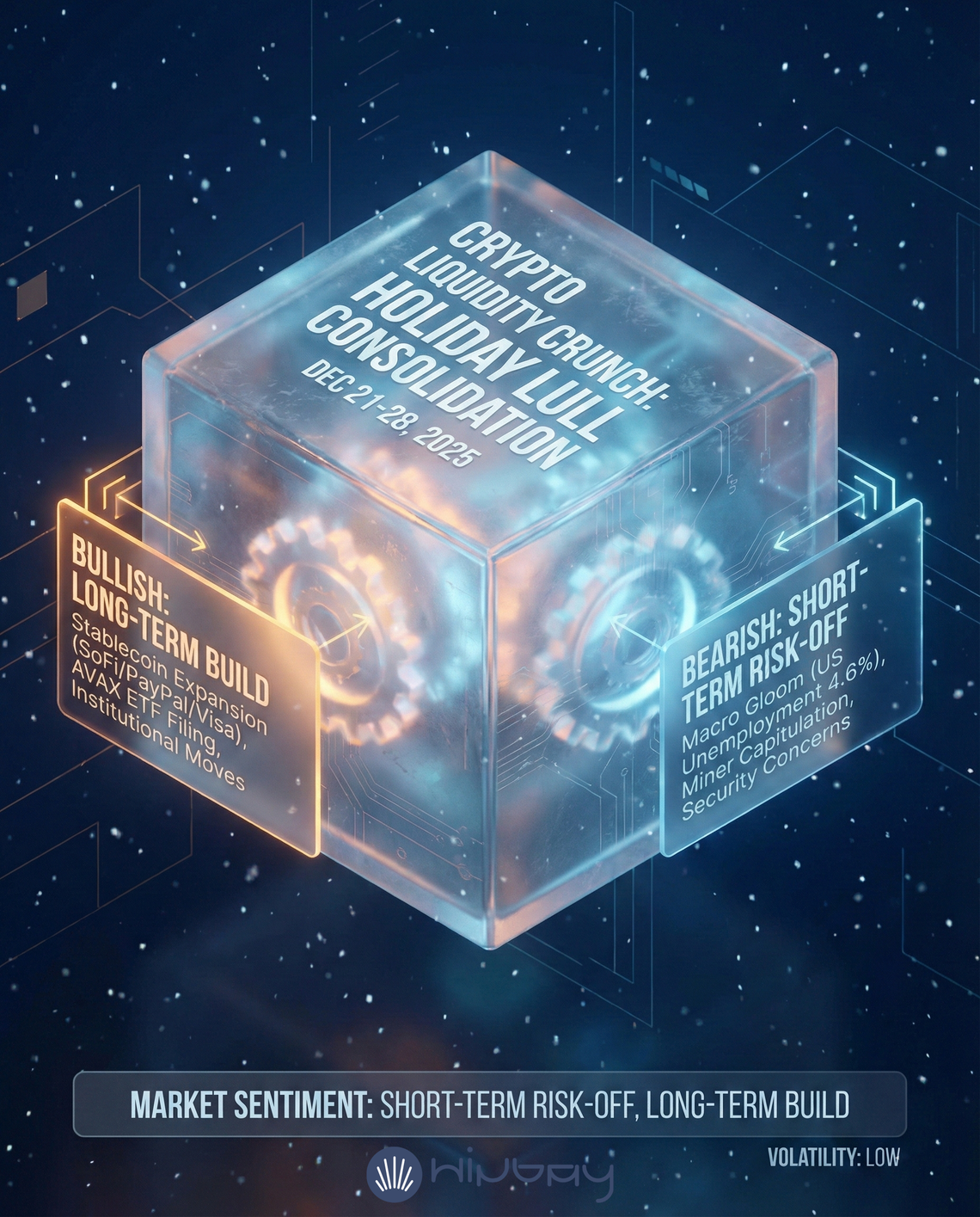 Christmas Liquidity Crunch: Crypto Market Consolidates Amidst Holiday Lull (Dec 21-28)