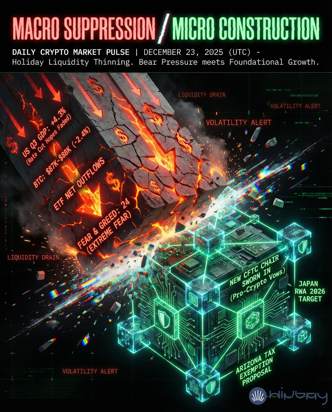Daily Crypto Market Pulse: December 23, 2025 (UTC)