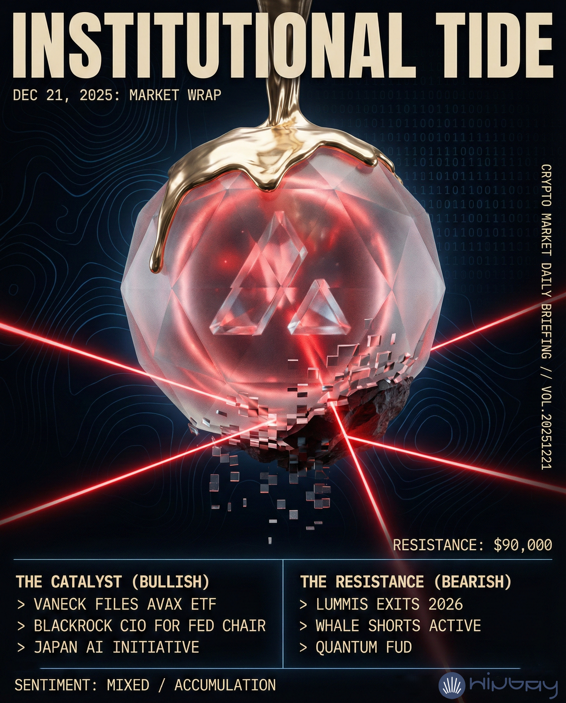 📅 December 21, 2025 – Daily Crypto Market Wrap