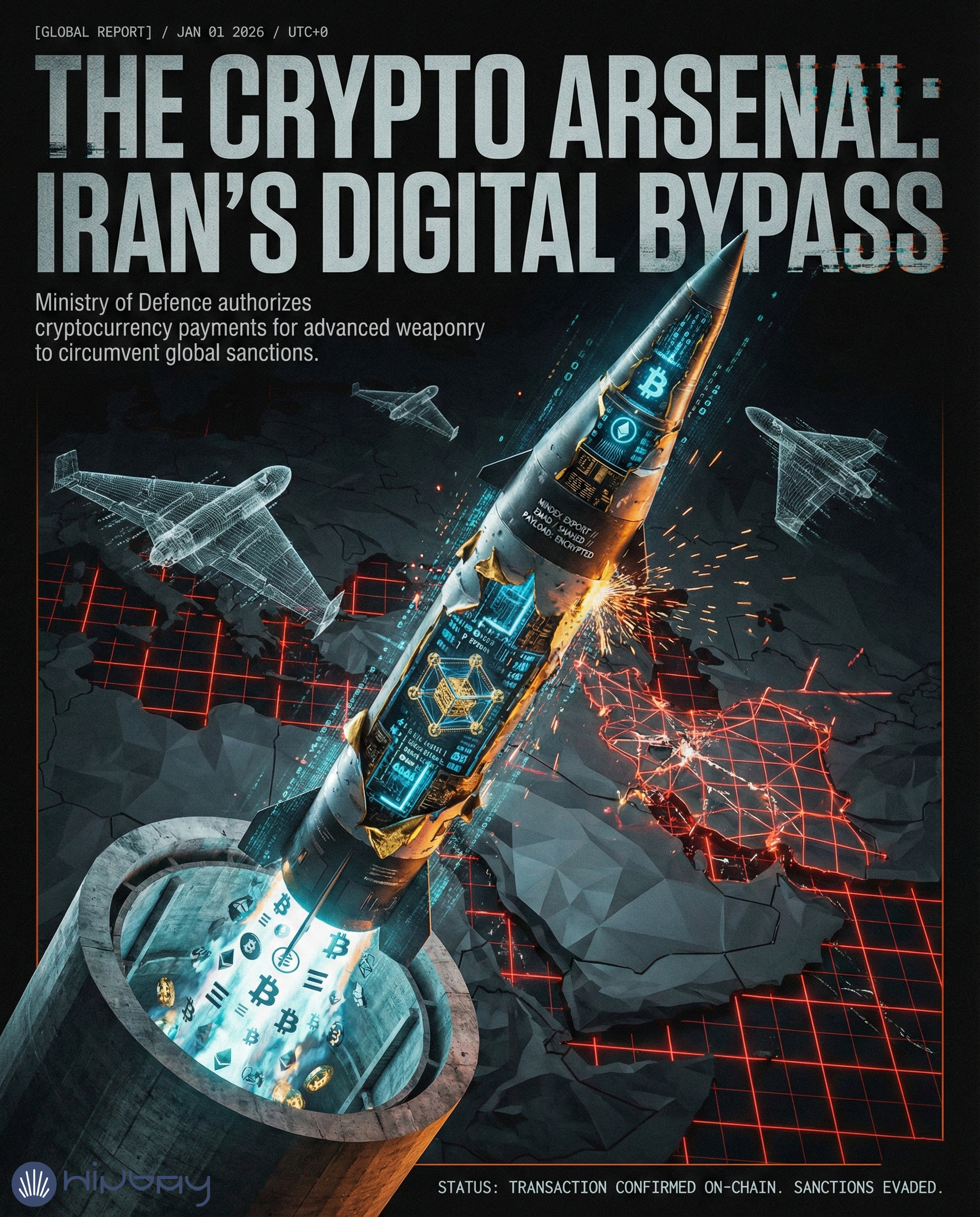 Iran's Ministry of Defence Export Center Authorizes Crypto Payments for Military Contracts